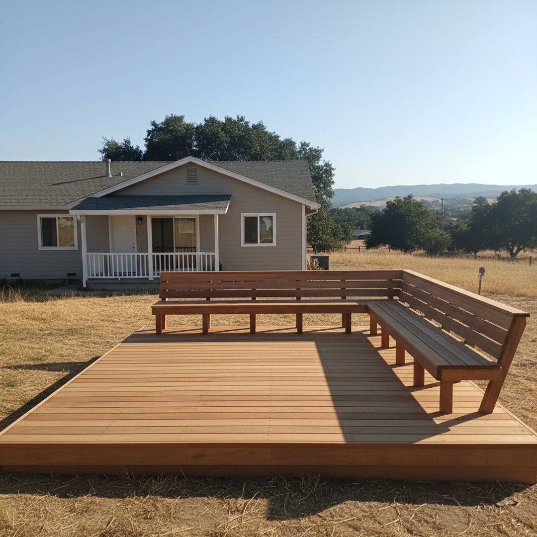 Deck installation completed in Tustin